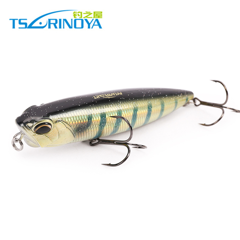 TSURINOYA Floating Pencil Fihs - Fishing Lure Jerkbait ulasan dan harga