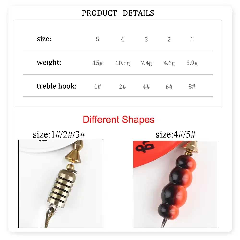 Metal Spoon Spinner Lure 3.9g  - Fishing Lure Crankbait ulasan dan harga