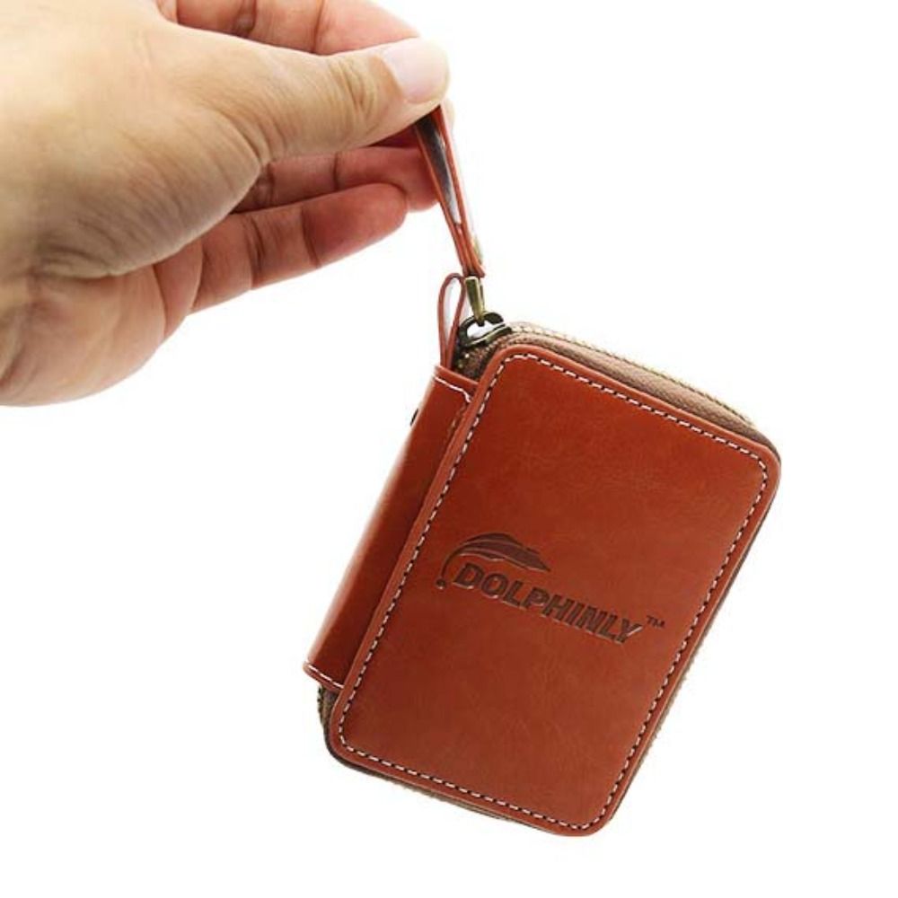 PU Leather Lure Wallet Bag Lur - Fishing Lure Jig ulasan dan harga