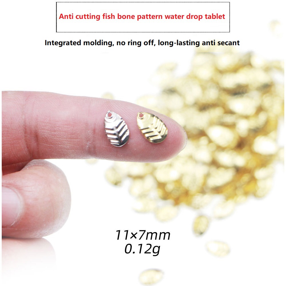 50Pcs/lot DIY Fishing Spinner  - Fishing Lure Spinnerbait ulasan dan harga