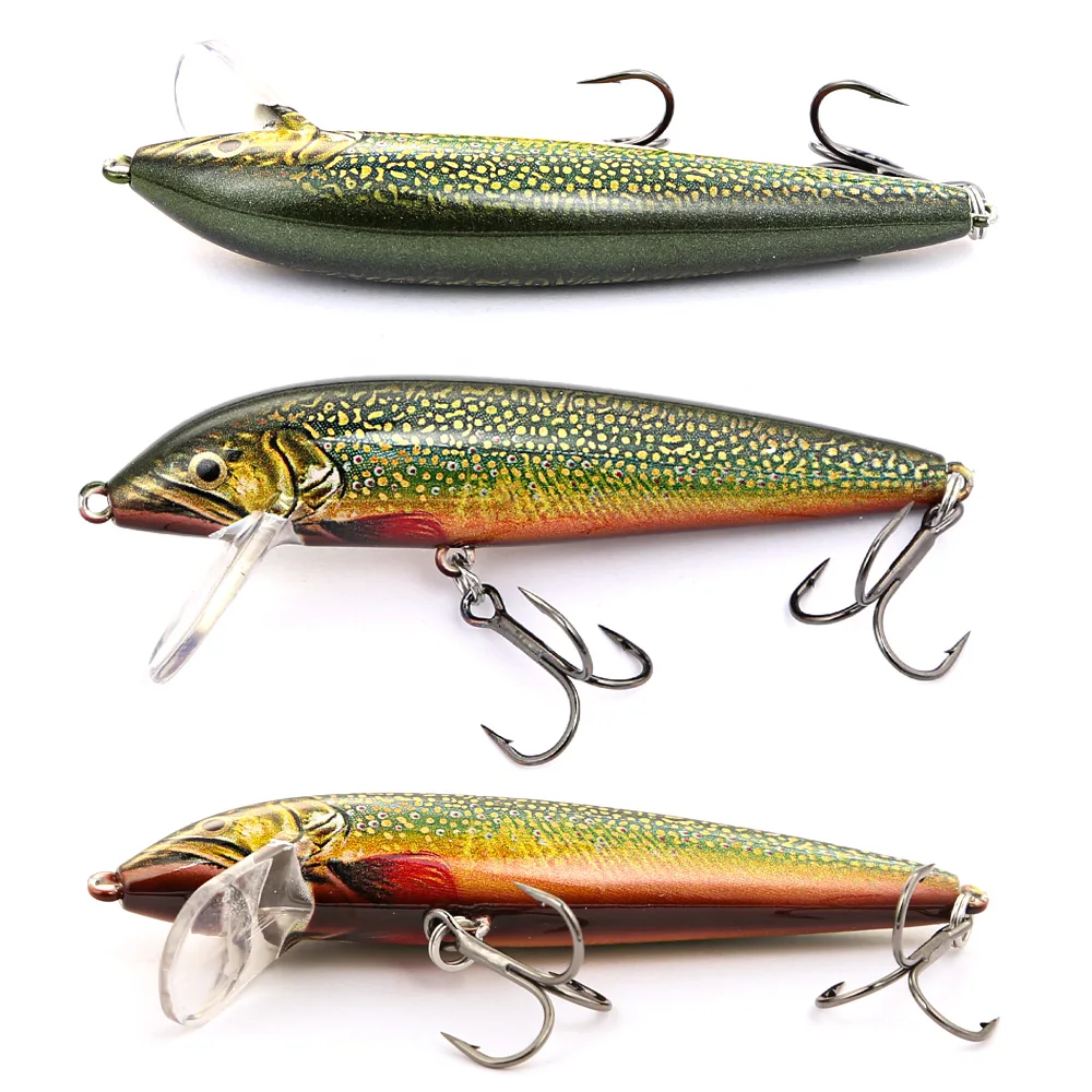 B&U 80mm Sinking Minnow Wobbli - Fishing Lure Jerkbait ulasan dan harga
