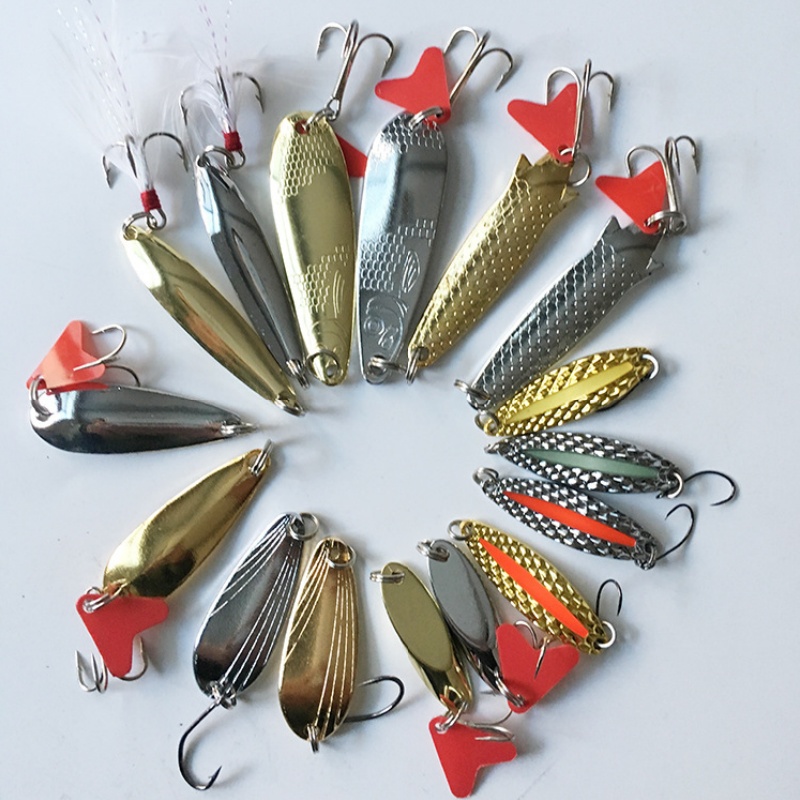 Fishing Lure Kit 16 Pcs Sets T - Fishing Lure Swimbait ulasan dan harga