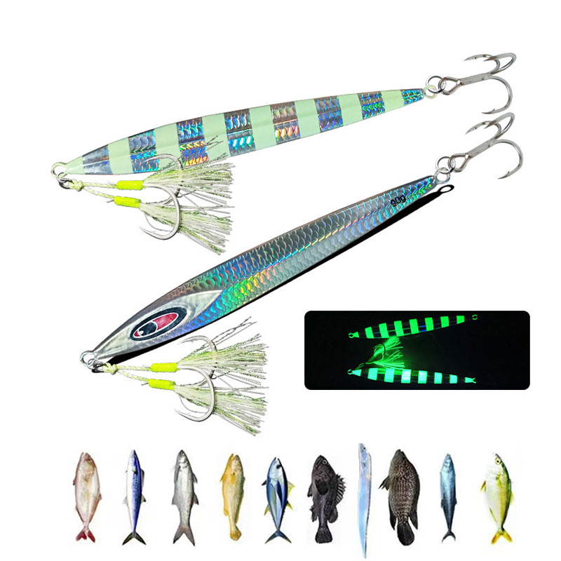 Long Blade Pesca Fast Jig Vert - Fishing Lure Blade Bait ulasan dan harga