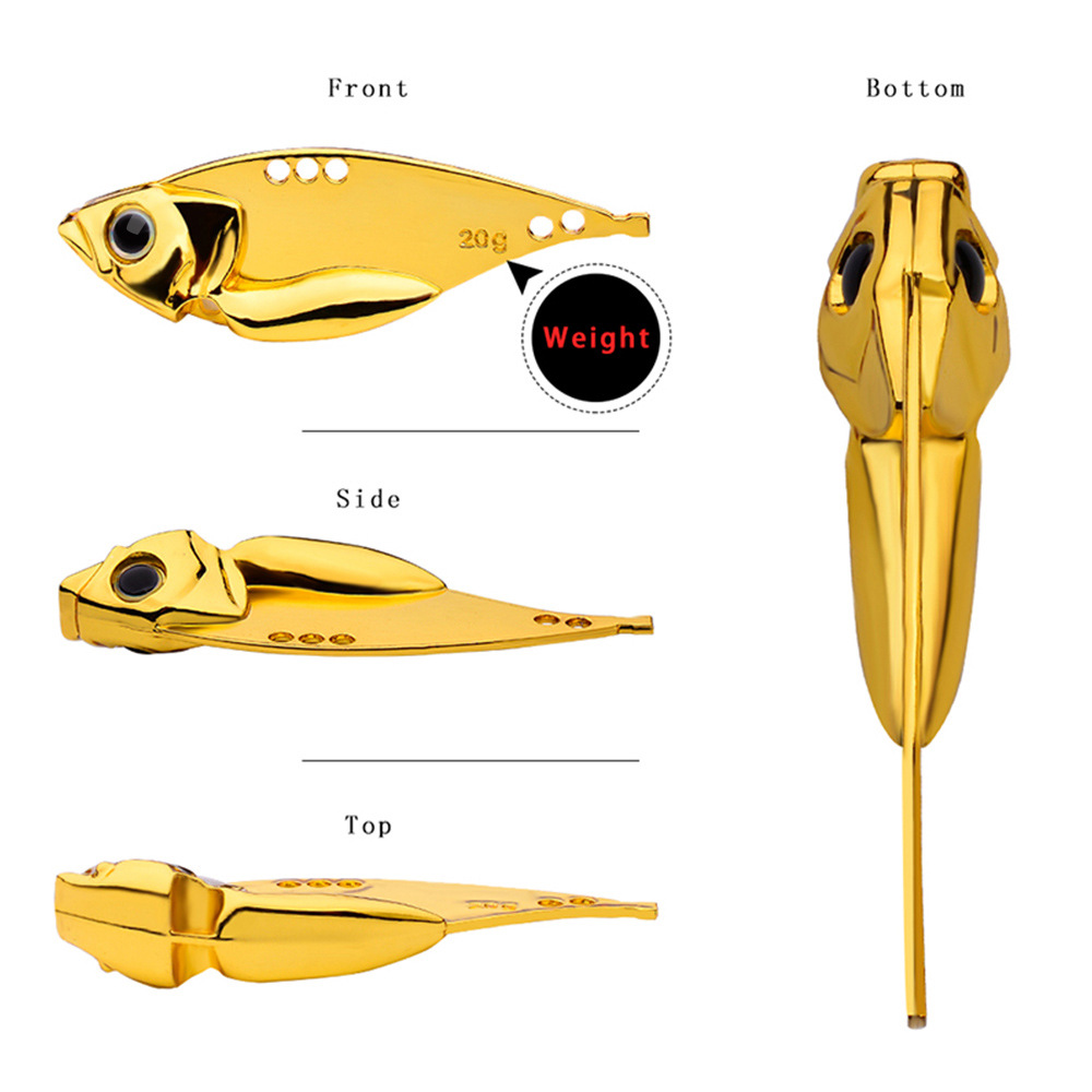 Personalized Engraved Blade Fi - Fishing Lure Blade Bait ulasan dan harga